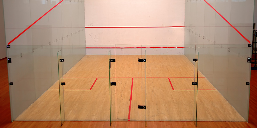  construcción de cancha de squash