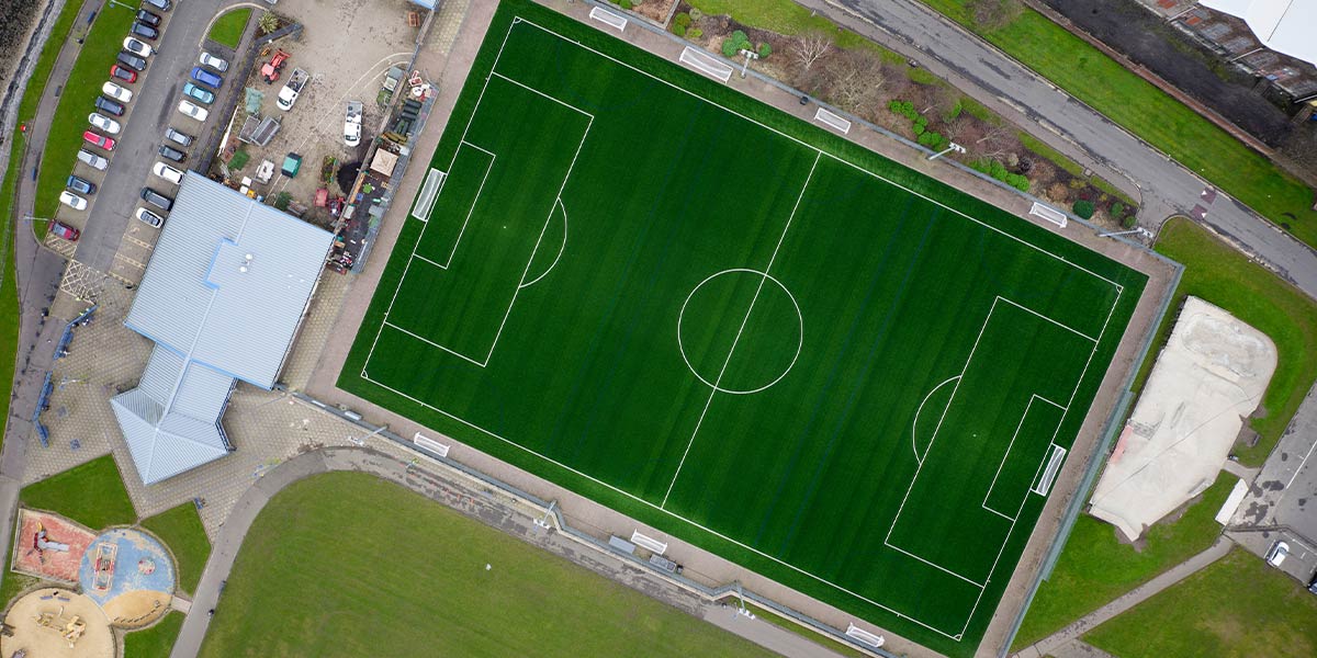 football pitch construction