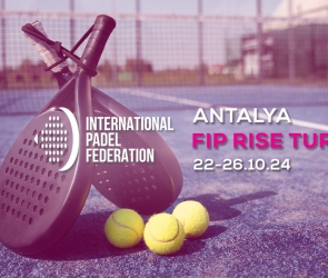 Sponsor of the FIP Rise Turkey Padel Tournament: WePadel