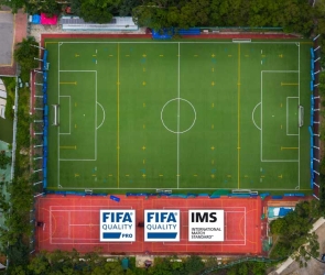 Synthetic Grass Installation with FIFA Standards