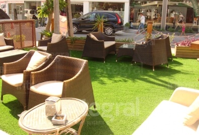 Peragrass Artificial Turf Garden Application