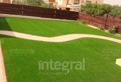 Artificial Turf Garden Application